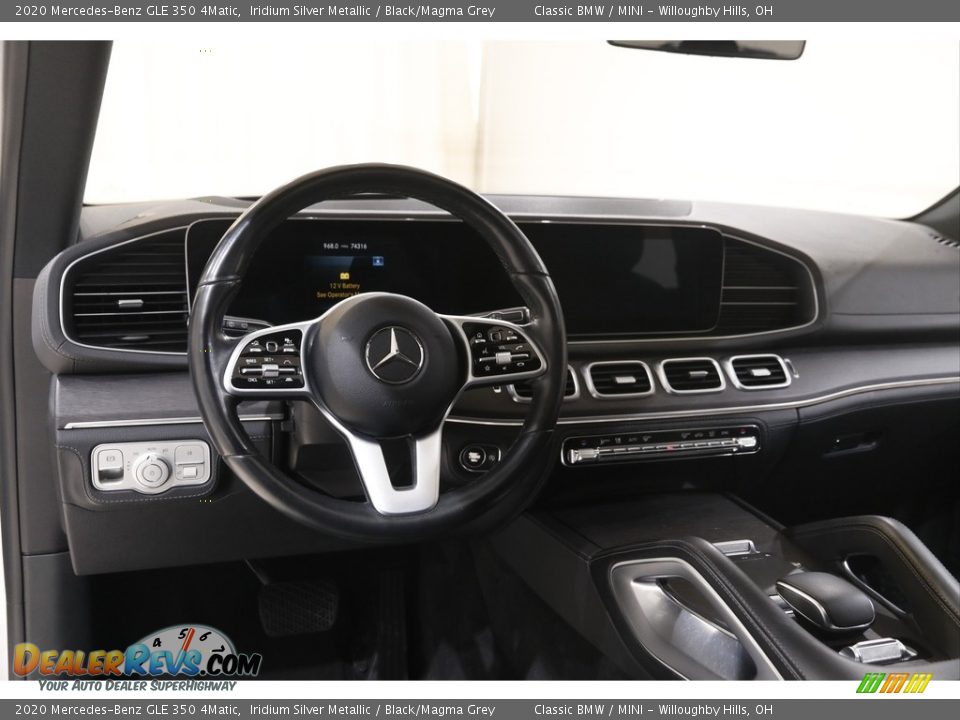 2020 Mercedes-Benz GLE 350 4Matic Iridium Silver Metallic / Black/Magma Grey Photo #6