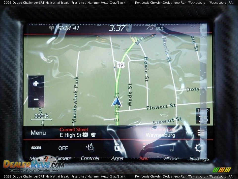 Navigation of 2023 Dodge Challenger SRT Hellcat JailBreak Photo #18