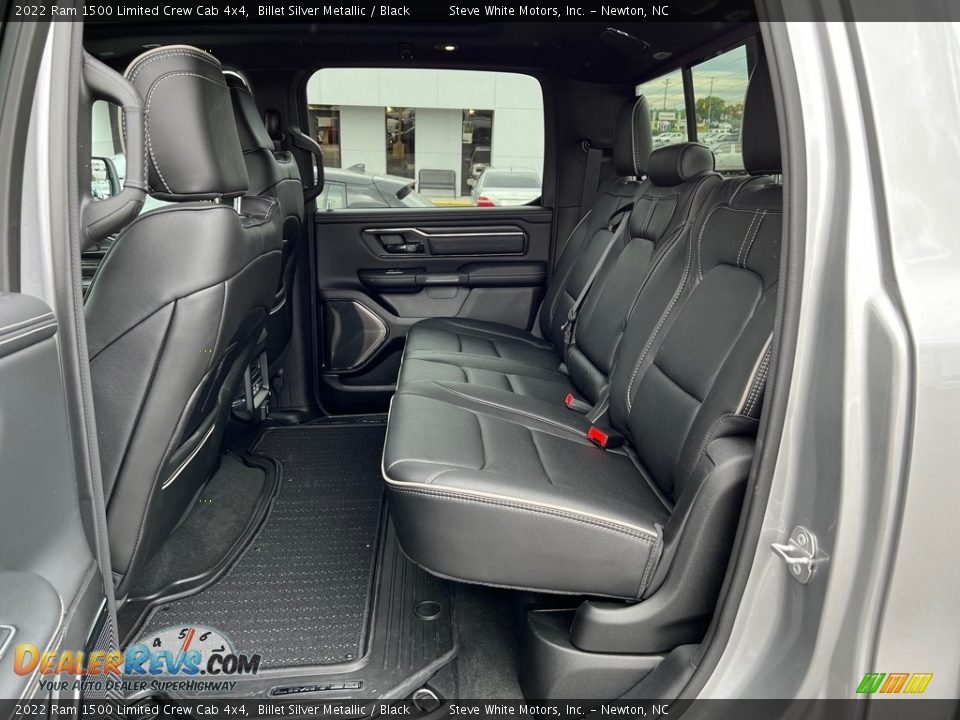 Rear Seat of 2022 Ram 1500 Limited Crew Cab 4x4 Photo #18
