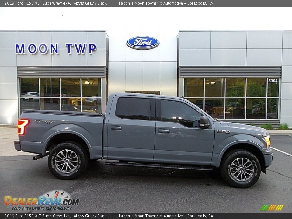 2019 Ford F150 XLT SuperCrew 4x4 Abyss Gray / Black Photo #1