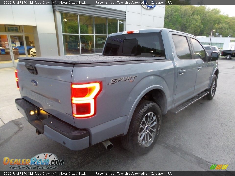 2019 Ford F150 XLT SuperCrew 4x4 Abyss Gray / Black Photo #2