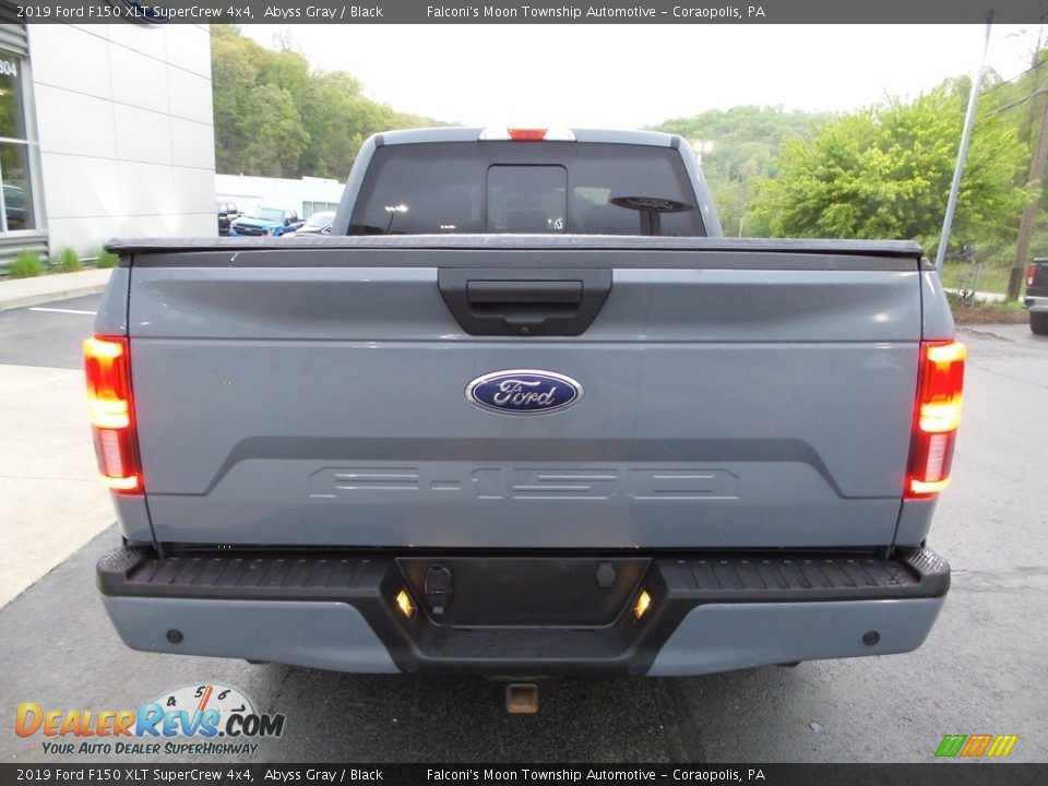 2019 Ford F150 XLT SuperCrew 4x4 Abyss Gray / Black Photo #3