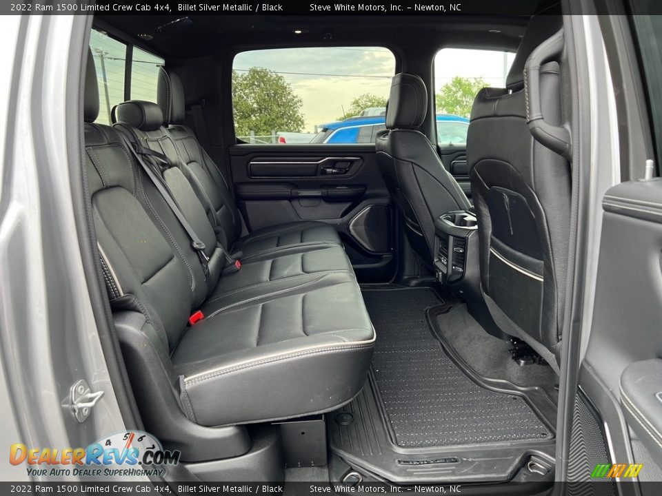 Rear Seat of 2022 Ram 1500 Limited Crew Cab 4x4 Photo #21