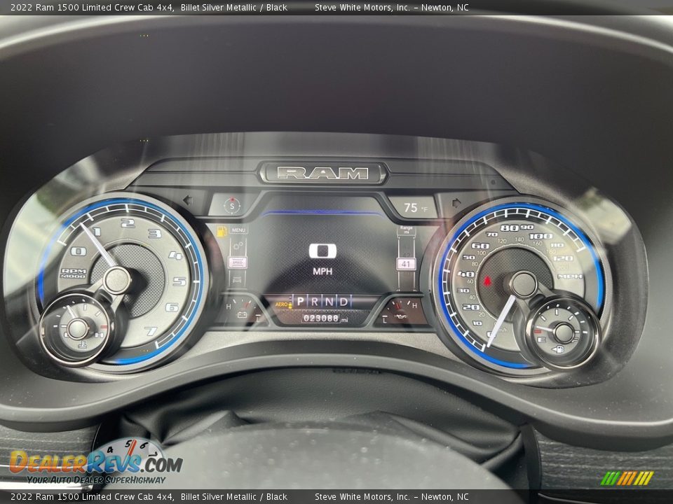 2022 Ram 1500 Limited Crew Cab 4x4 Gauges Photo #25