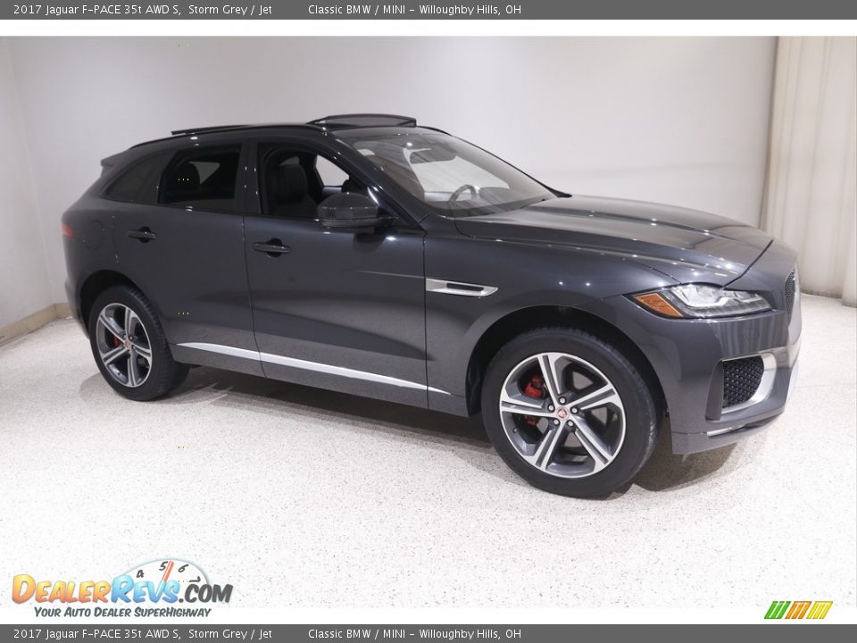 Storm Grey 2017 Jaguar F-PACE 35t AWD S Photo #1