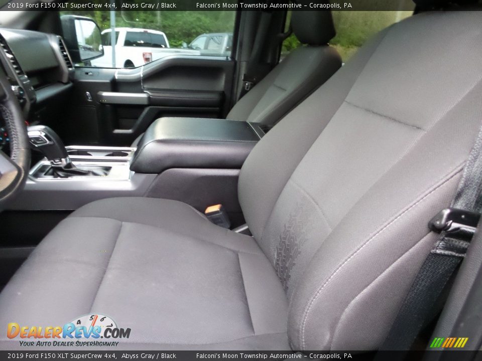 2019 Ford F150 XLT SuperCrew 4x4 Abyss Gray / Black Photo #17