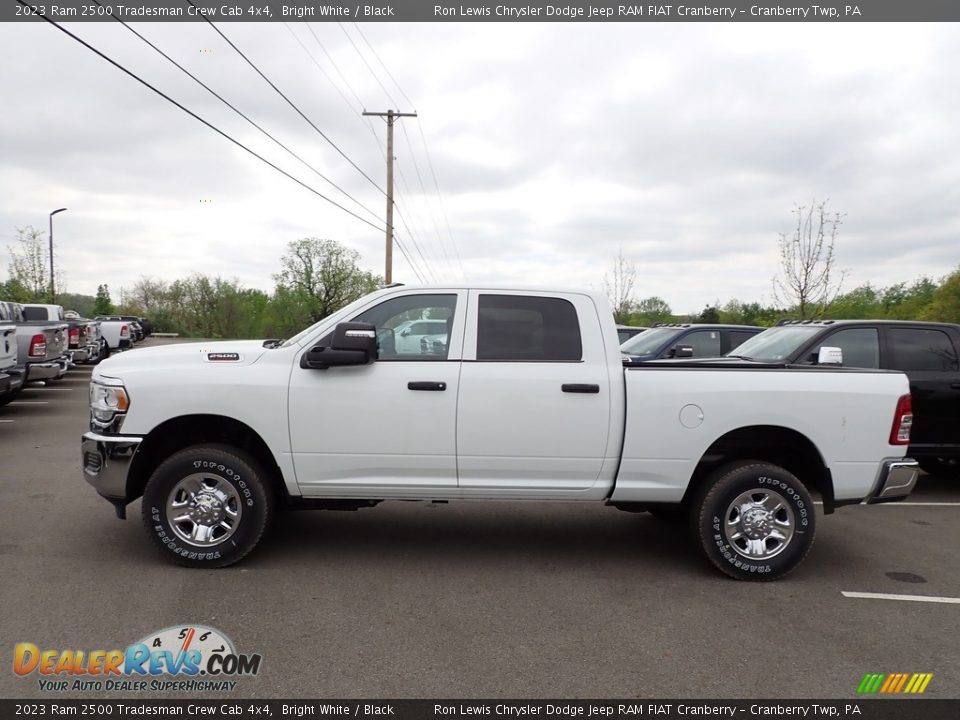 2023 Ram 2500 Tradesman Crew Cab 4x4 Bright White / Black Photo #2