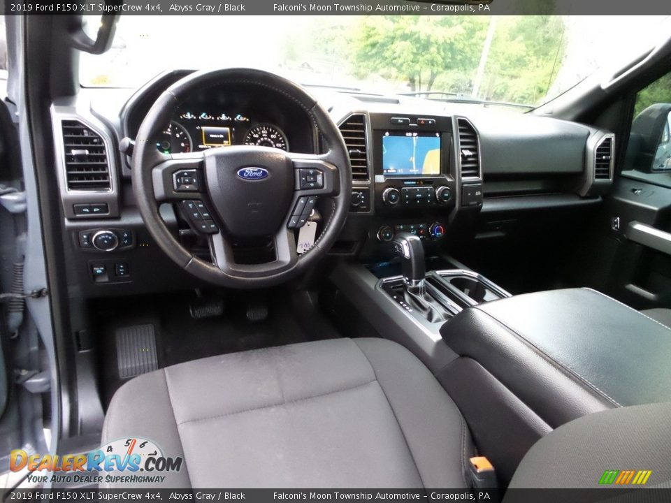 2019 Ford F150 XLT SuperCrew 4x4 Abyss Gray / Black Photo #19