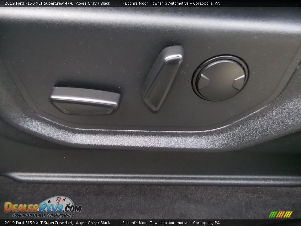 2019 Ford F150 XLT SuperCrew 4x4 Abyss Gray / Black Photo #22
