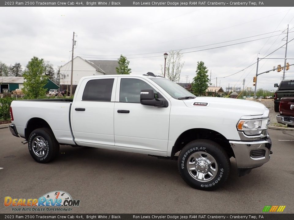 2023 Ram 2500 Tradesman Crew Cab 4x4 Bright White / Black Photo #6