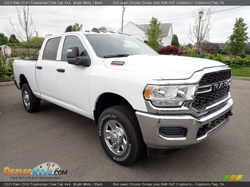 2023 Ram 2500 Tradesman Crew Cab 4x4 Bright White / Black Photo #7