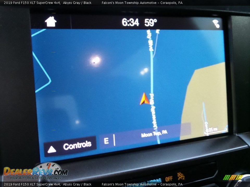 2019 Ford F150 XLT SuperCrew 4x4 Abyss Gray / Black Photo #25
