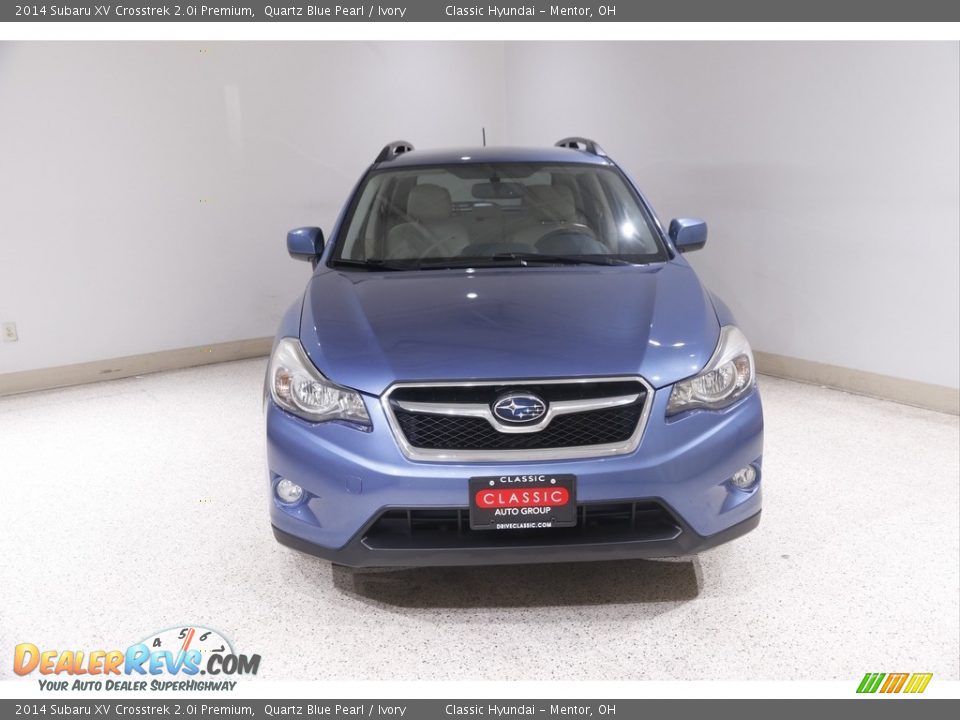 2014 Subaru XV Crosstrek 2.0i Premium Quartz Blue Pearl / Ivory Photo #2