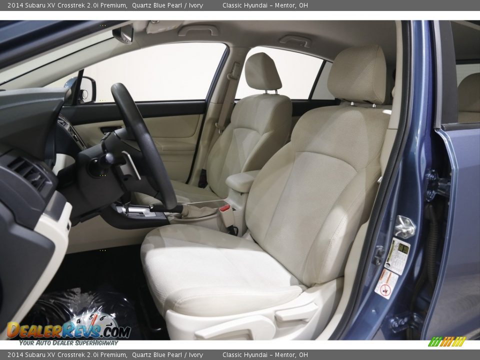 Front Seat of 2014 Subaru XV Crosstrek 2.0i Premium Photo #5