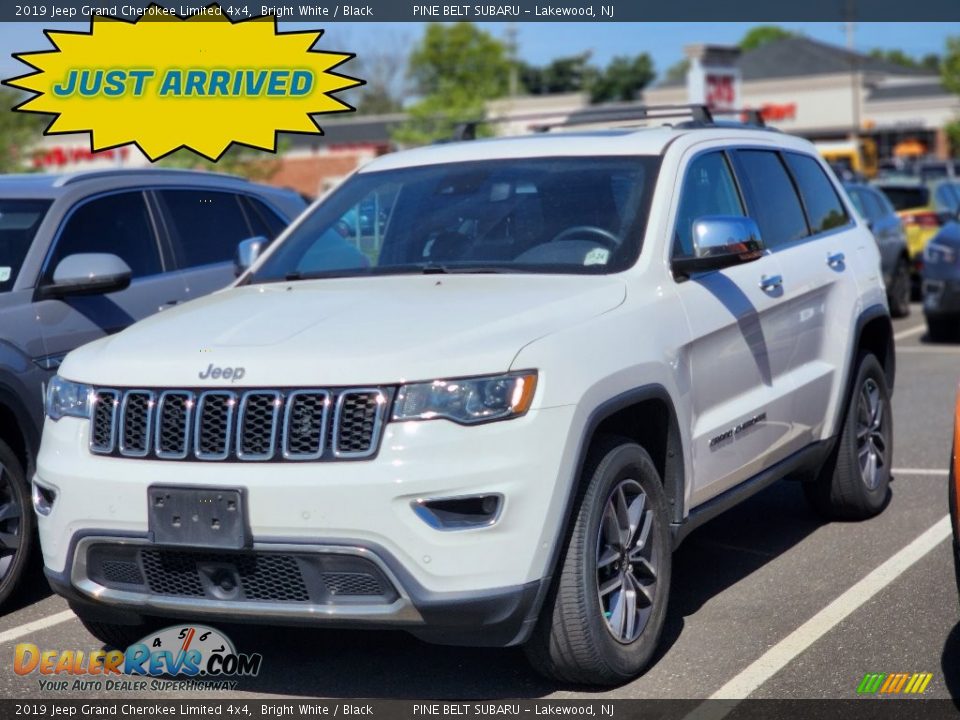 2019 Jeep Grand Cherokee Limited 4x4 Bright White / Black Photo #1
