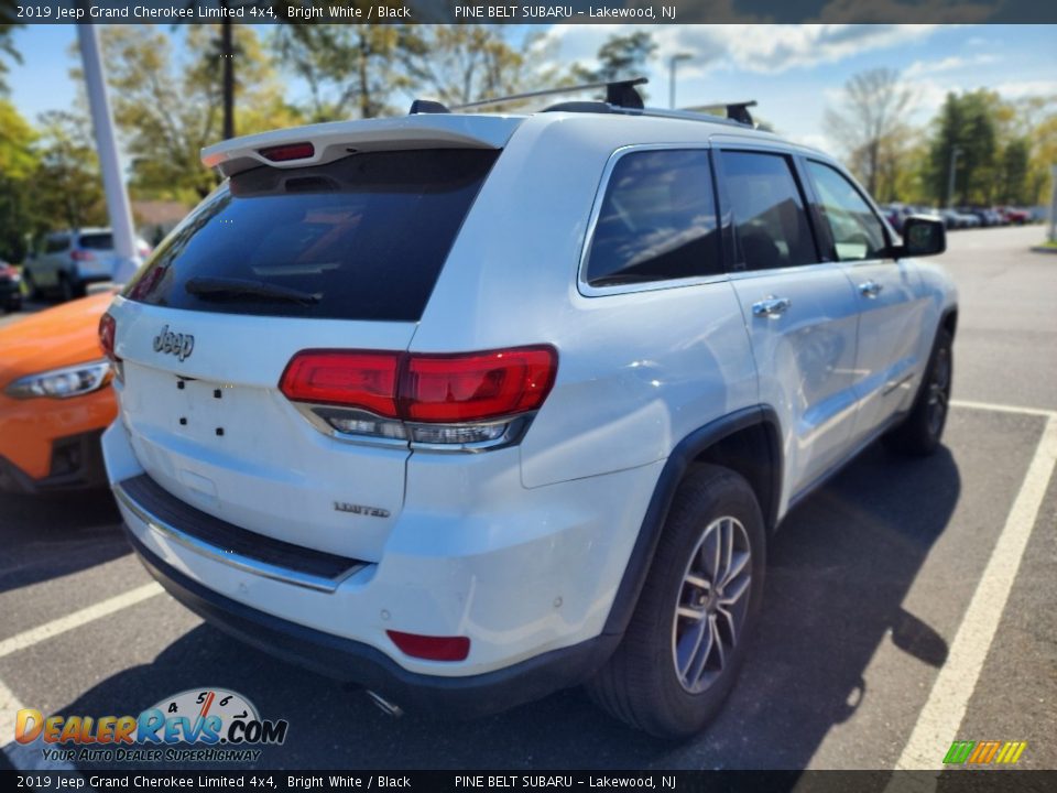 2019 Jeep Grand Cherokee Limited 4x4 Bright White / Black Photo #3