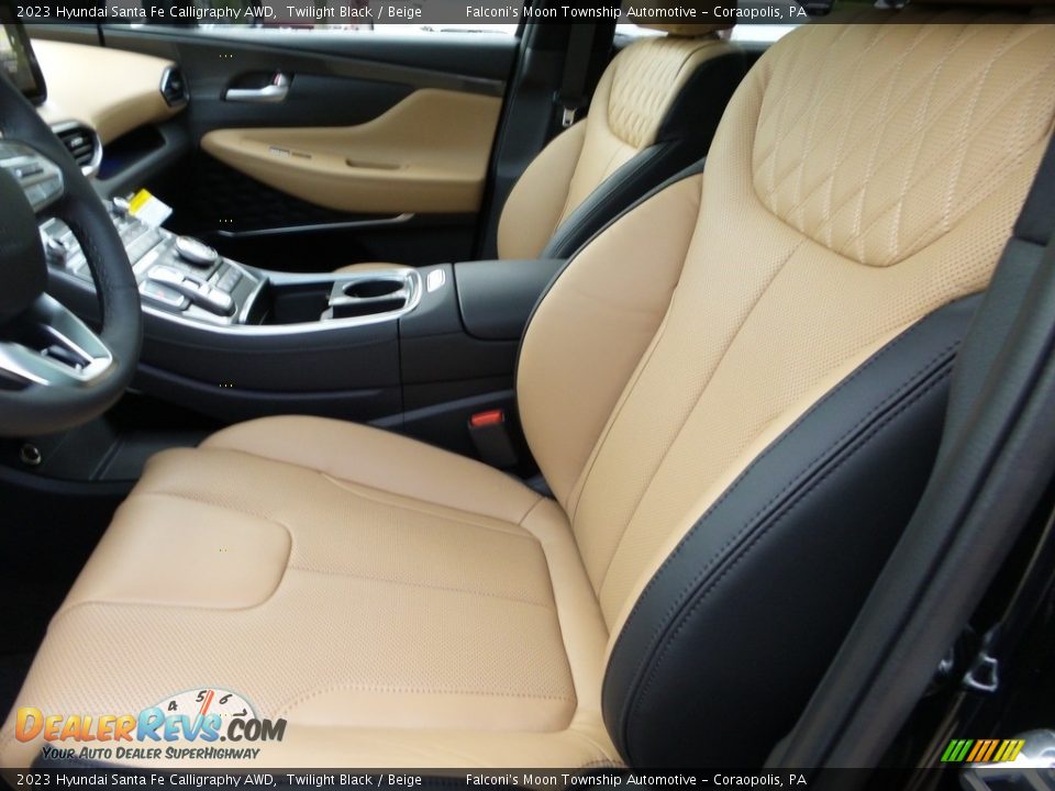 Front Seat of 2023 Hyundai Santa Fe Calligraphy AWD Photo #11