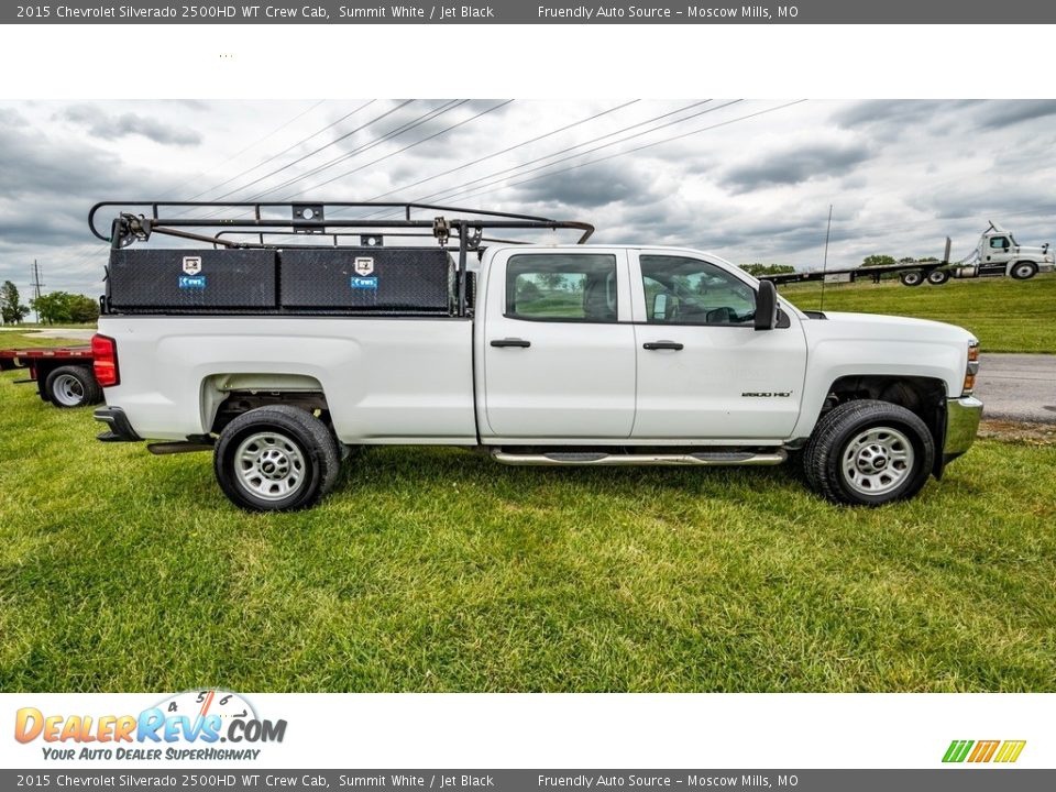 2015 Chevrolet Silverado 2500HD WT Crew Cab Summit White / Jet Black Photo #3