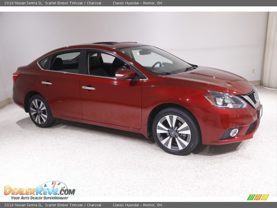 Scarlet Ember Tintcoat 2019 Nissan Sentra SL Photo #1