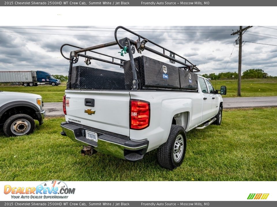 2015 Chevrolet Silverado 2500HD WT Crew Cab Summit White / Jet Black Photo #4