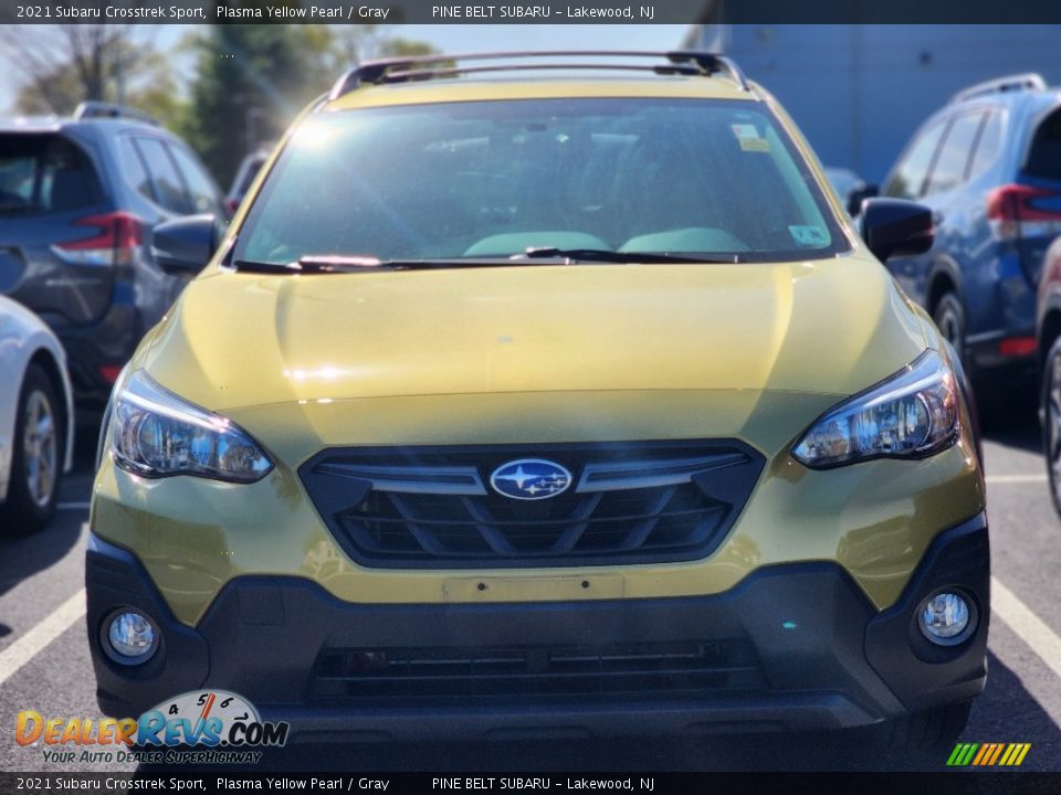 2021 Subaru Crosstrek Sport Plasma Yellow Pearl / Gray Photo #2