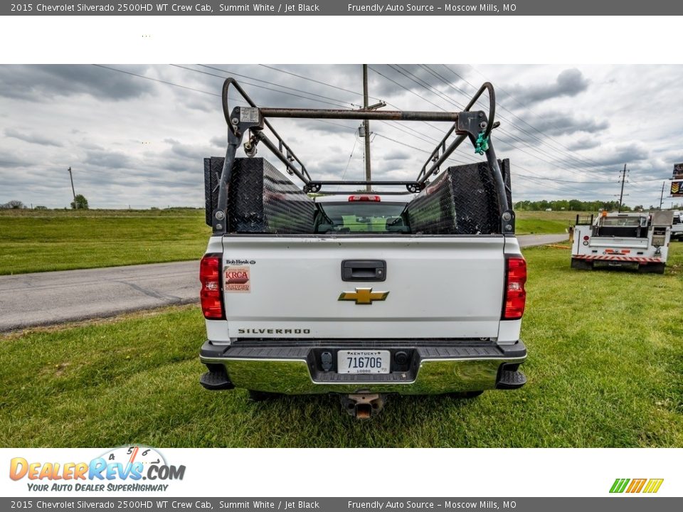 2015 Chevrolet Silverado 2500HD WT Crew Cab Summit White / Jet Black Photo #5