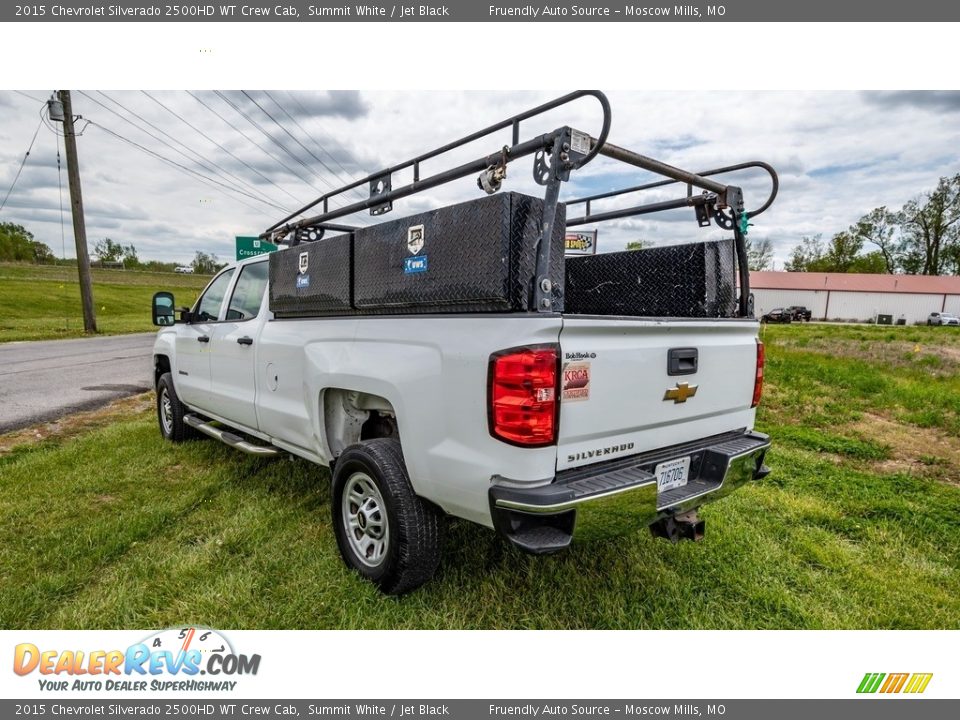 2015 Chevrolet Silverado 2500HD WT Crew Cab Summit White / Jet Black Photo #6