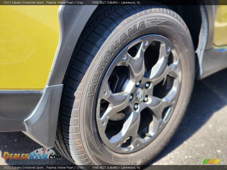 2021 Subaru Crosstrek Sport Plasma Yellow Pearl / Gray Photo #6