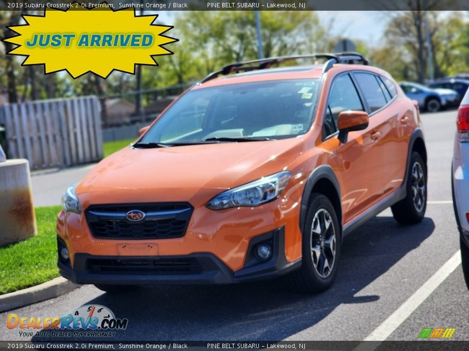 2019 Subaru Crosstrek 2.0i Premium Sunshine Orange / Black Photo #1