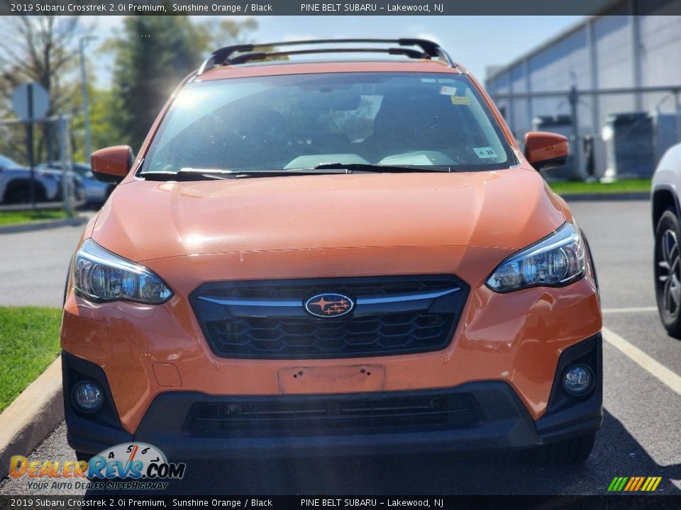 2019 Subaru Crosstrek 2.0i Premium Sunshine Orange / Black Photo #2