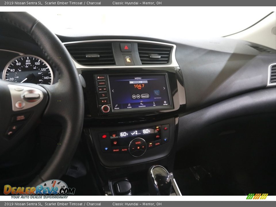 2019 Nissan Sentra SL Scarlet Ember Tintcoat / Charcoal Photo #9