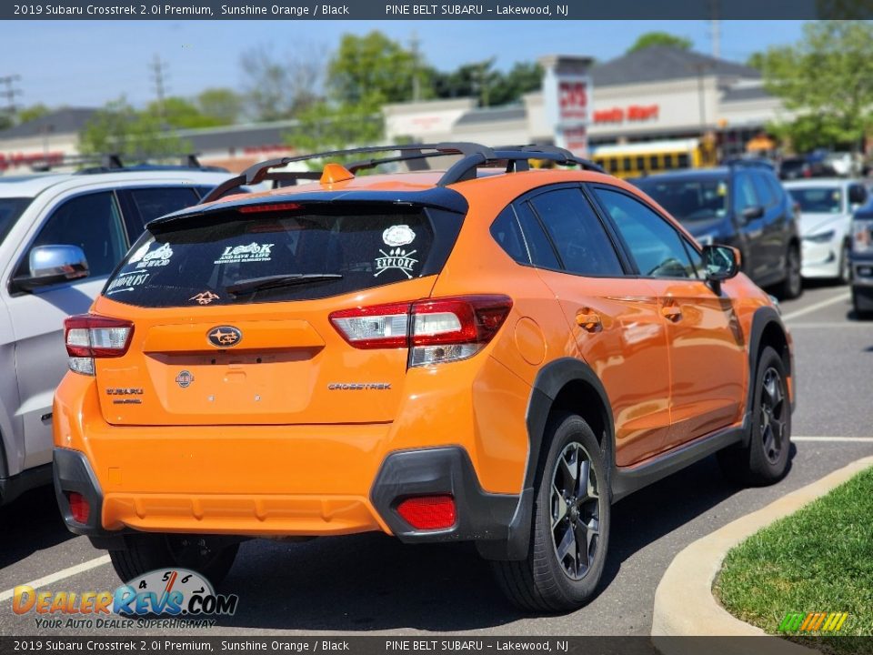 2019 Subaru Crosstrek 2.0i Premium Sunshine Orange / Black Photo #3