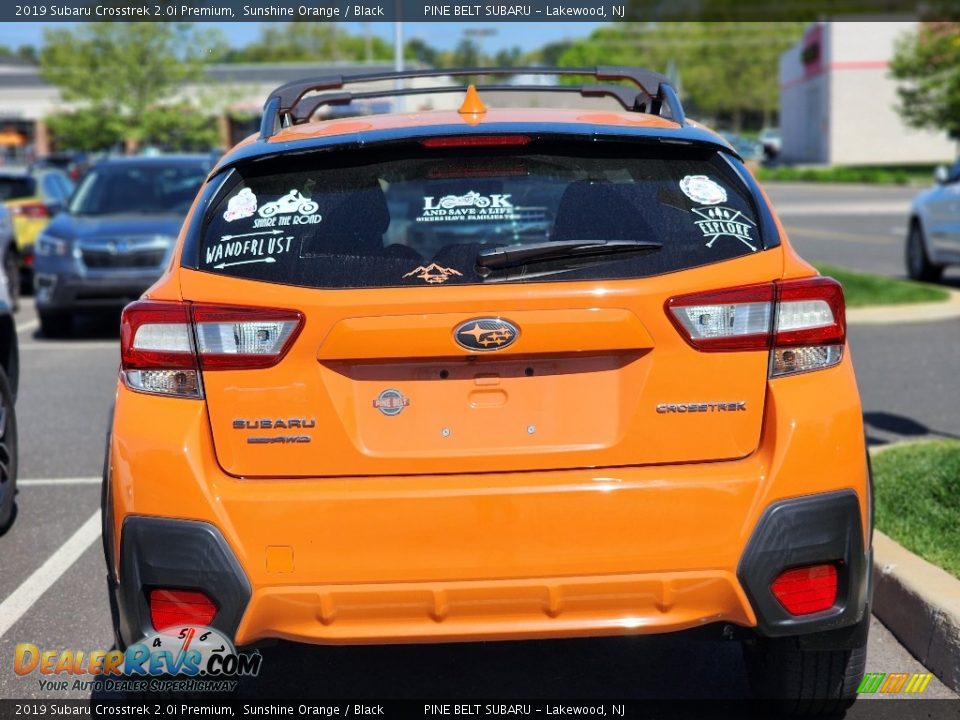 2019 Subaru Crosstrek 2.0i Premium Sunshine Orange / Black Photo #4