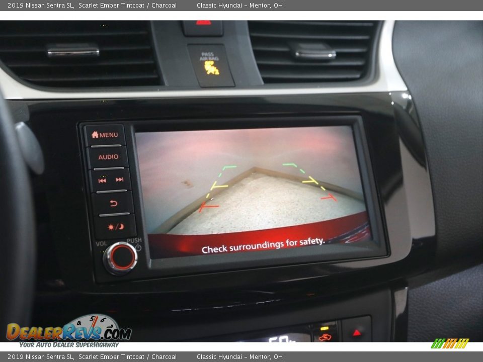 2019 Nissan Sentra SL Scarlet Ember Tintcoat / Charcoal Photo #12