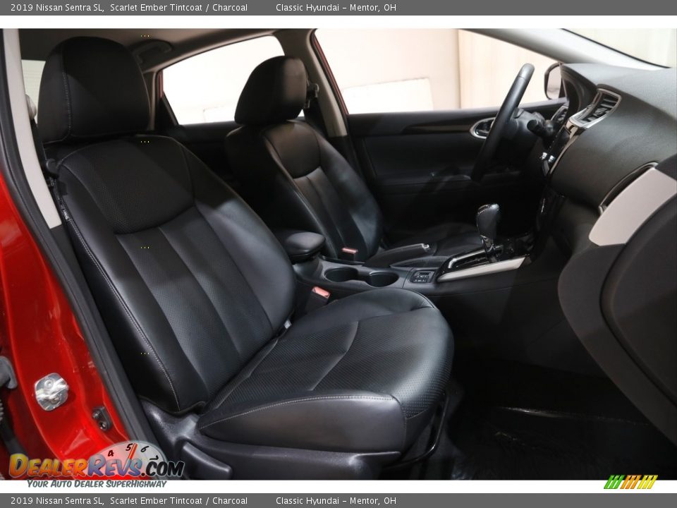 2019 Nissan Sentra SL Scarlet Ember Tintcoat / Charcoal Photo #15