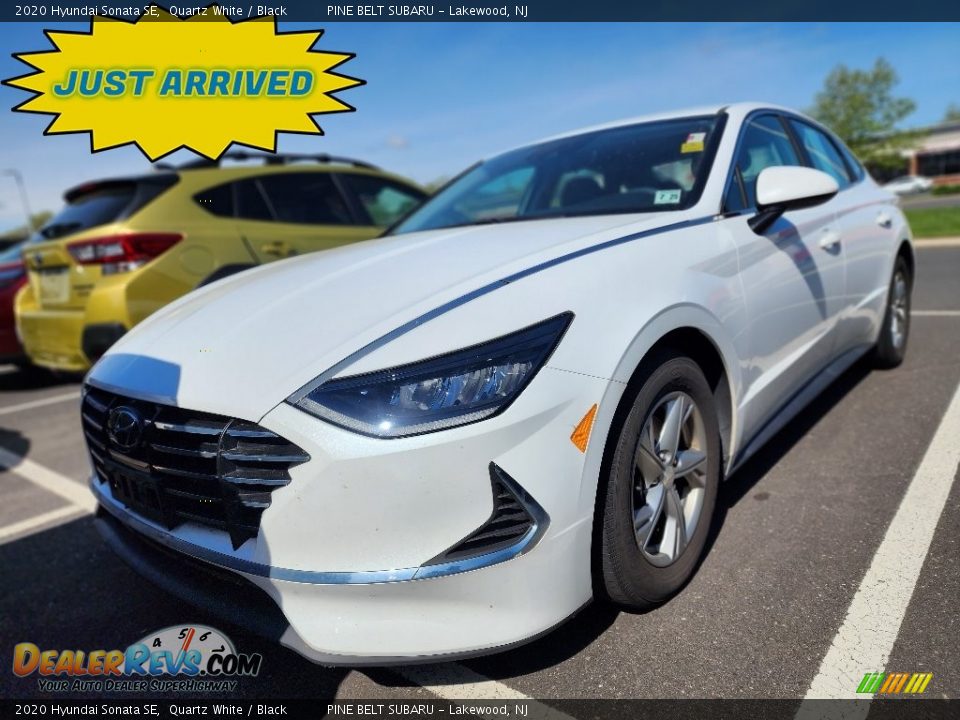 2020 Hyundai Sonata SE Quartz White / Black Photo #1