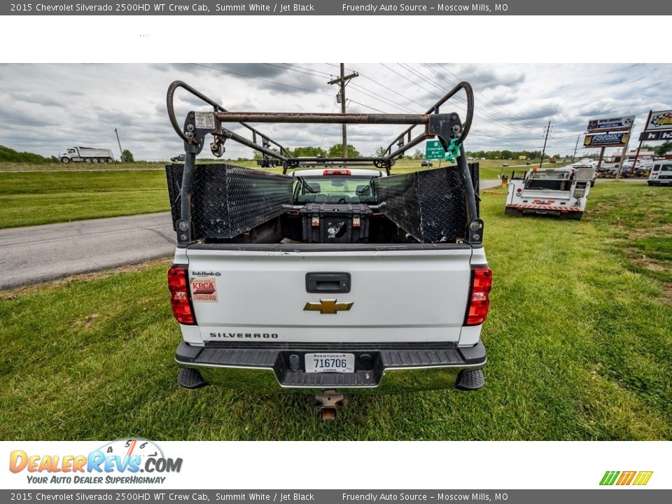 2015 Chevrolet Silverado 2500HD WT Crew Cab Summit White / Jet Black Photo #21