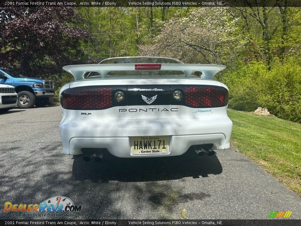 2001 Pontiac Firebird Trans Am Coupe Arctic White / Ebony Photo #5