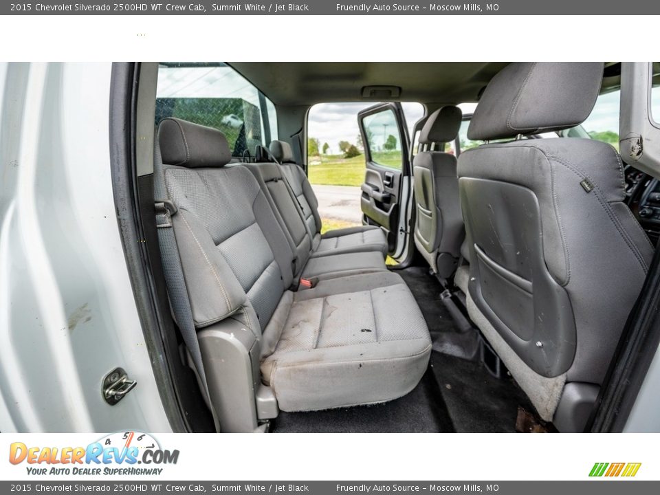 2015 Chevrolet Silverado 2500HD WT Crew Cab Summit White / Jet Black Photo #22