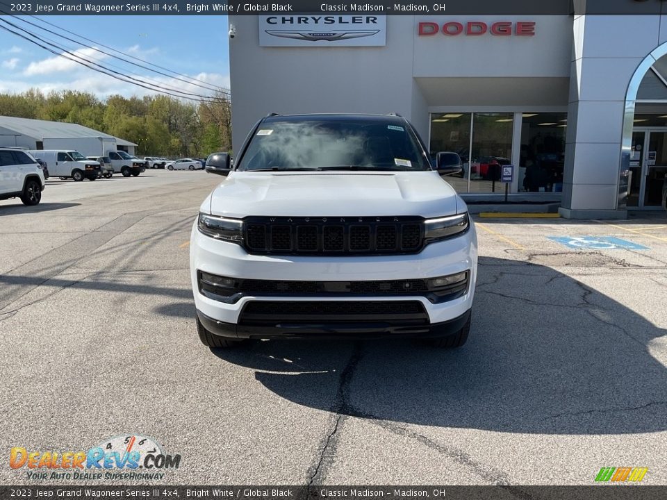 2023 Jeep Grand Wagoneer Series III 4x4 Bright White / Global Black Photo #16