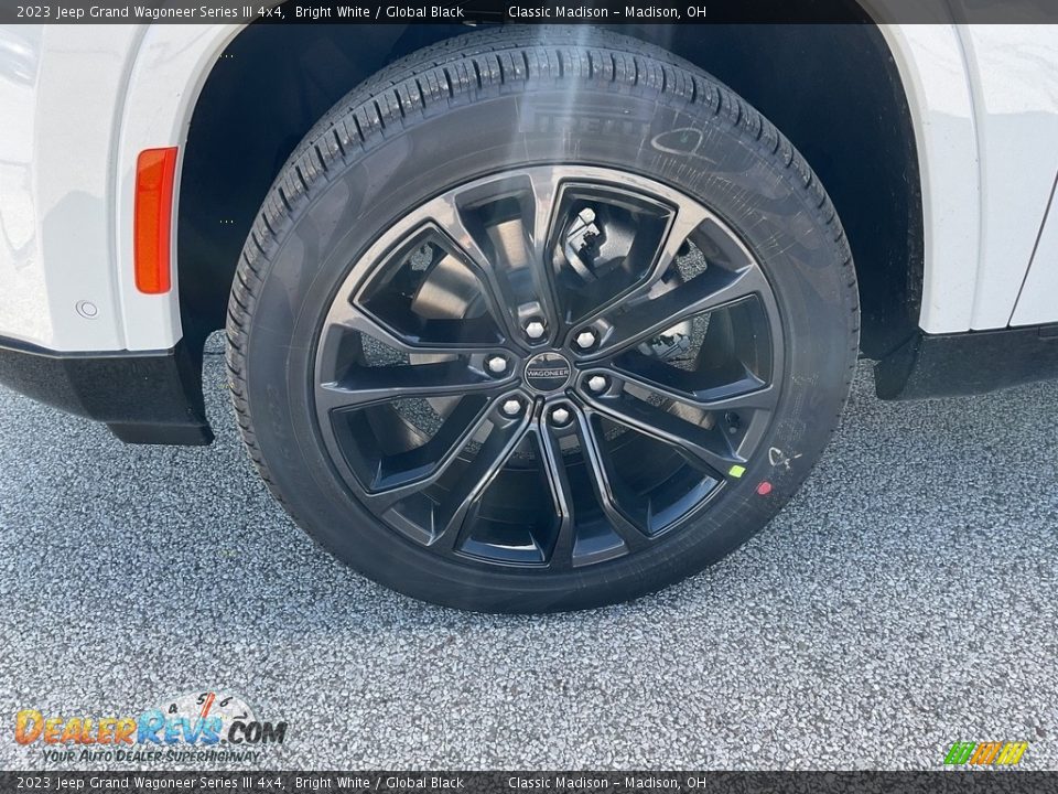 2023 Jeep Grand Wagoneer Series III 4x4 Bright White / Global Black Photo #17
