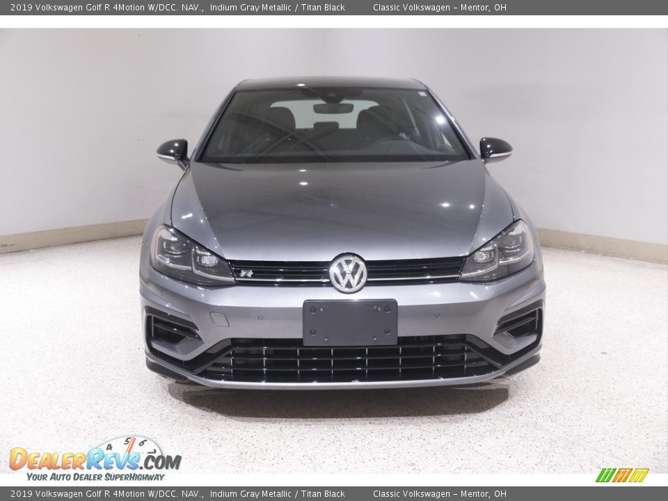 2019 Volkswagen Golf R 4Motion W/DCC. NAV. Indium Gray Metallic / Titan Black Photo #2