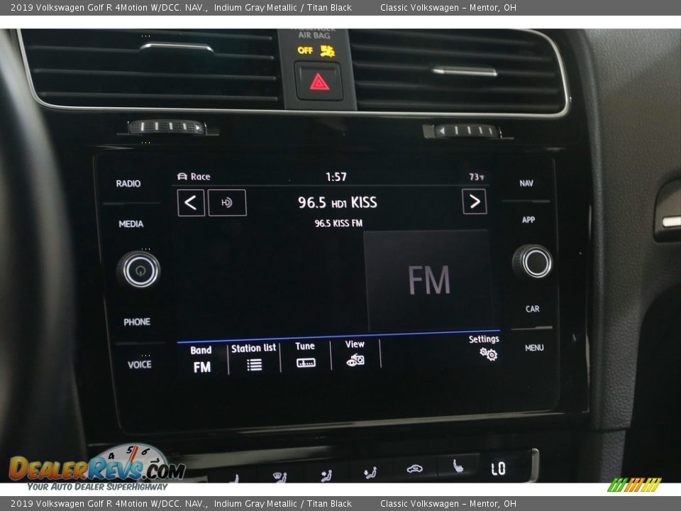 Controls of 2019 Volkswagen Golf R 4Motion W/DCC. NAV. Photo #11