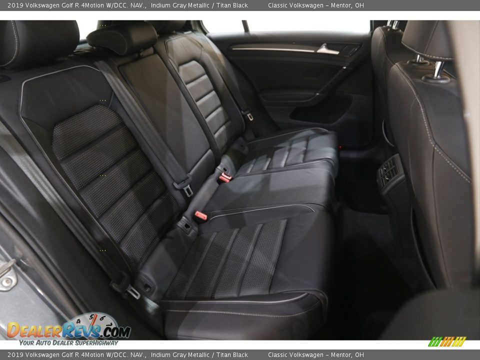 Rear Seat of 2019 Volkswagen Golf R 4Motion W/DCC. NAV. Photo #18