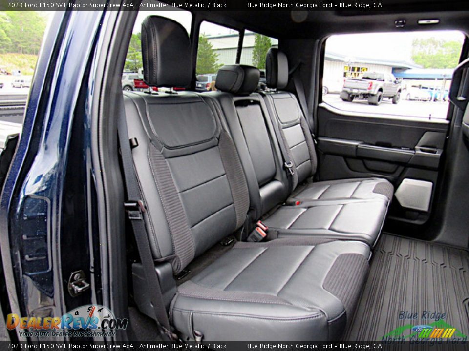 Rear Seat of 2023 Ford F150 SVT Raptor SuperCrew 4x4 Photo #17