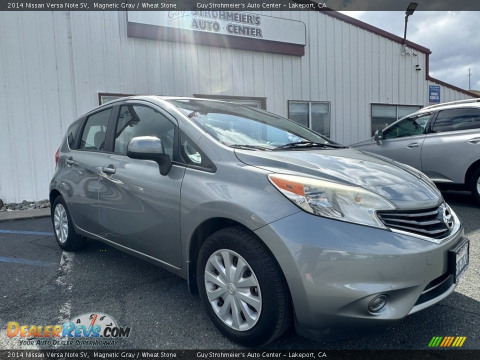 2014 Nissan Versa Note SV Magnetic Gray / Wheat Stone Photo #1