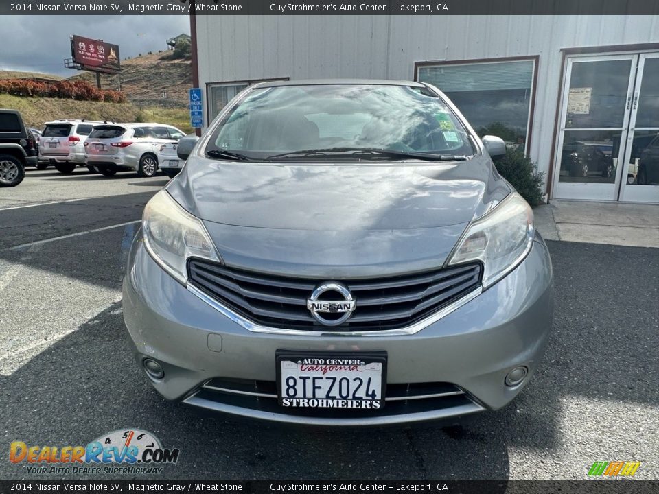 2014 Nissan Versa Note SV Magnetic Gray / Wheat Stone Photo #2