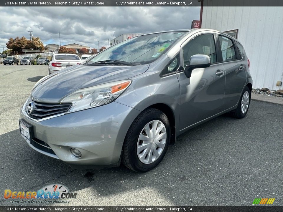 2014 Nissan Versa Note SV Magnetic Gray / Wheat Stone Photo #3