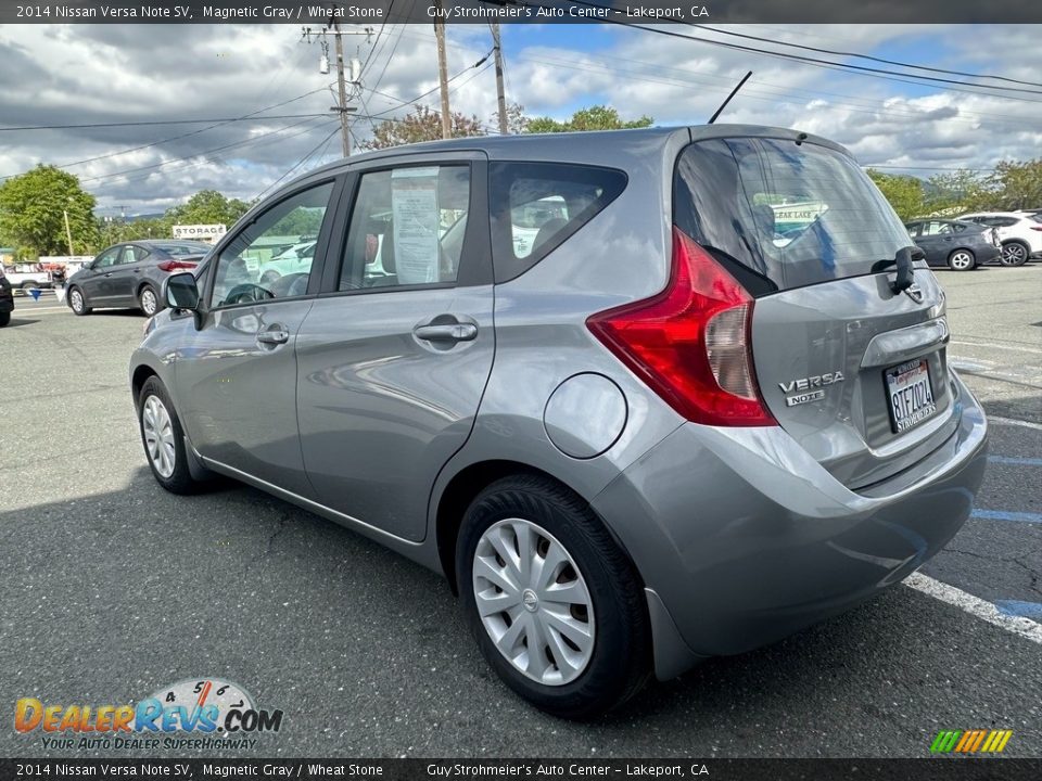 2014 Nissan Versa Note SV Magnetic Gray / Wheat Stone Photo #4