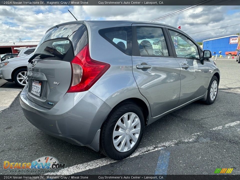 2014 Nissan Versa Note SV Magnetic Gray / Wheat Stone Photo #6